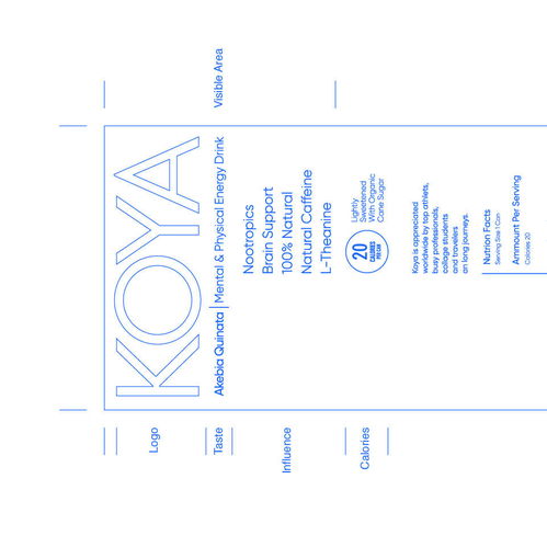 能量新美學(xué) KOYA能量飲料品牌形象與畫(huà)冊(cè)設(shè)計(jì)解析